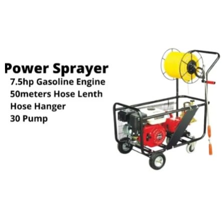 Power Sprayer With 50mtr Hose - 7.5hp