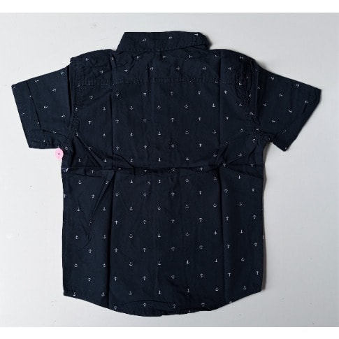 Boys Anchor Print Shirt