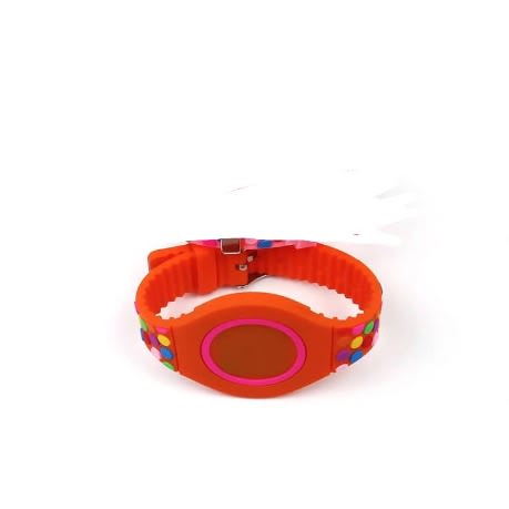 Kid's Silicone Electronic Digital Led Watch - Red