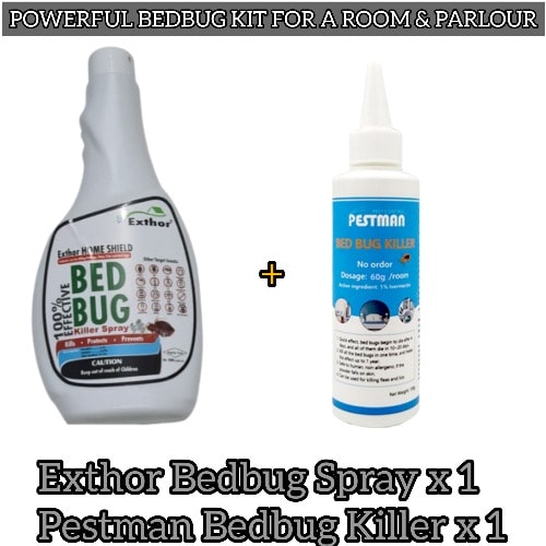Exthor Spray- 500ml Plus Pestman -100g