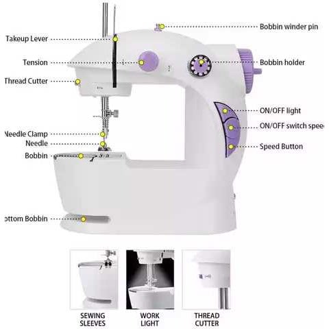 Mini Electric Sewing Machine