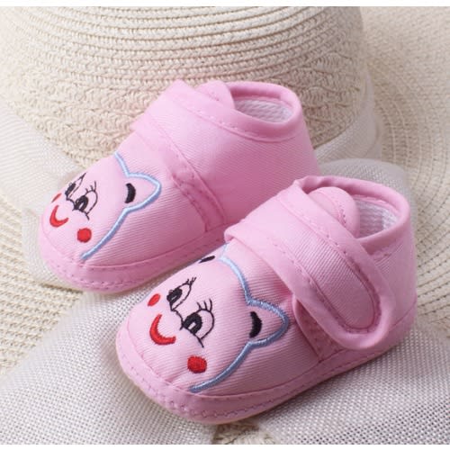 Infant Baby Girl Cartoon Soft Shoes - Pink