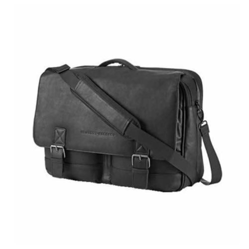 15.6" Executive Leather Messenger