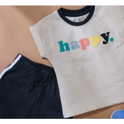 Baby Boy Happy - 2 Piece Set