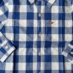 Boy's Long Sleeve Plaid Shirt