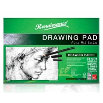 Renaissance Drawing Pad - 15 X 22cm R201