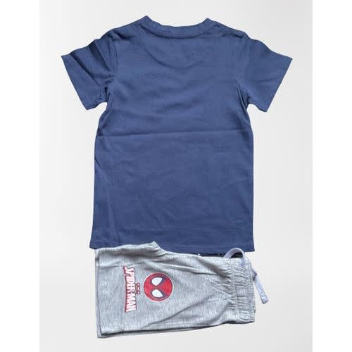 Spider-man 2 Piece Set Blue & Grey