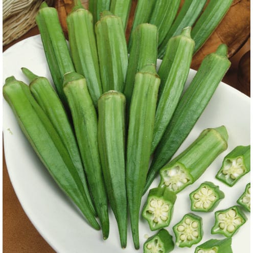 Clemson Spineless Okro Seeds - 100 Grams - 3 Tins