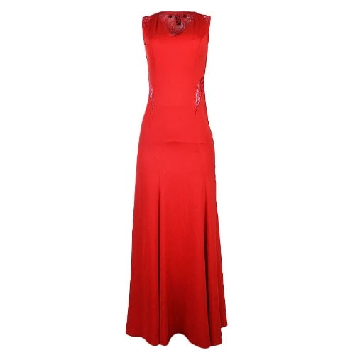 Doridorca Long Dinner Turkey Gown - Red