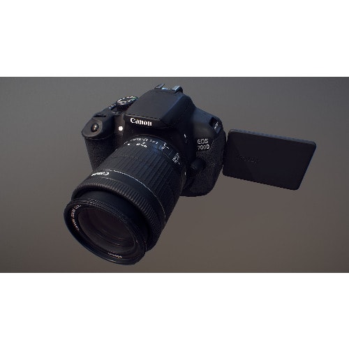 Eos 700d Digital Slr Camera With 18-55mm