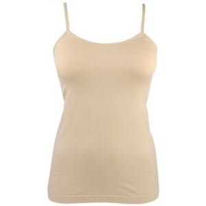 Ladies Strechy Camisole- Nude