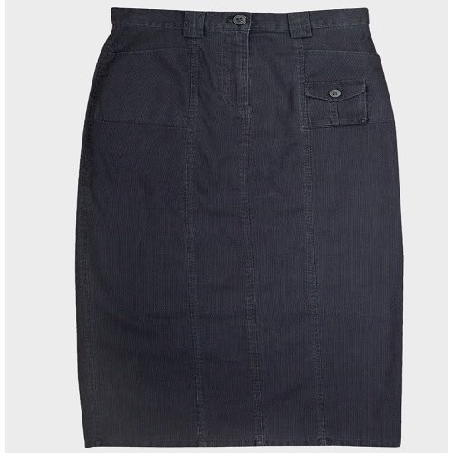 Midi Corduroy Skirt