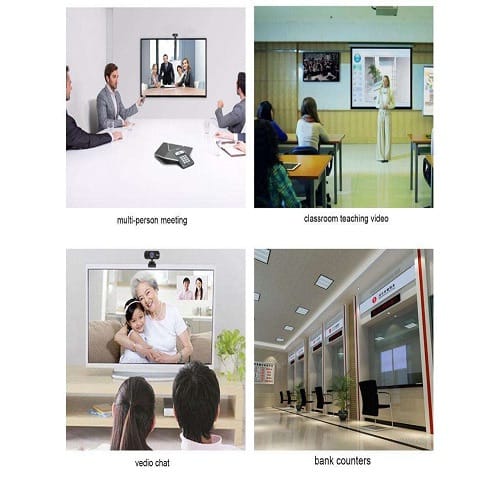 HD Widescreen USB Webcam For Skype Zoom Video Conferencing