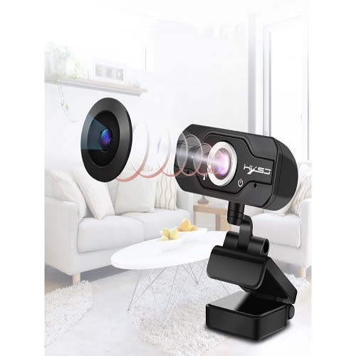 HD Widescreen USB Webcam For Skype Zoom Video Conferencing