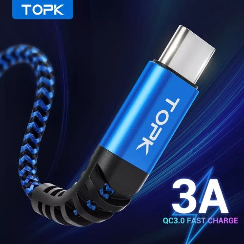 Topk - Usb Type-c 3a Cable