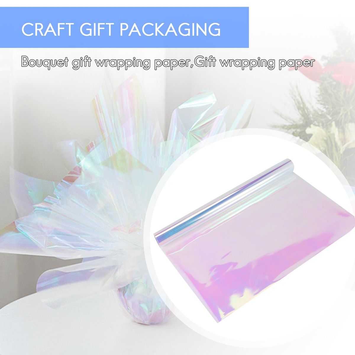 Floral Wrapping Paper Candy Cake Cookie Packaging Craft Gift Packing