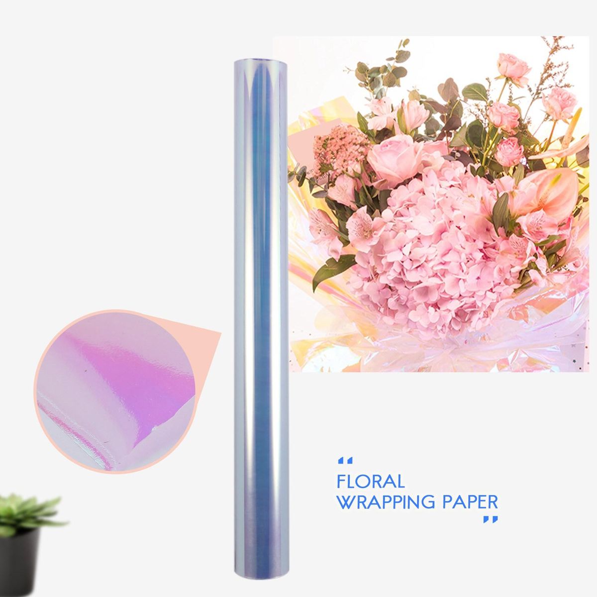 Floral Wrapping Paper Candy Cake Cookie Packaging Craft Gift Packing
