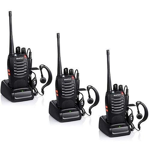 Strong Walkie Talkie Radio With Earpiece (3pcs)
