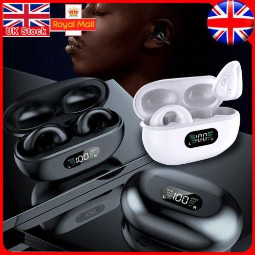 High fidelity wireless earphones bluetooth 5.3 bone conduction earphones sports waterproof earphones
