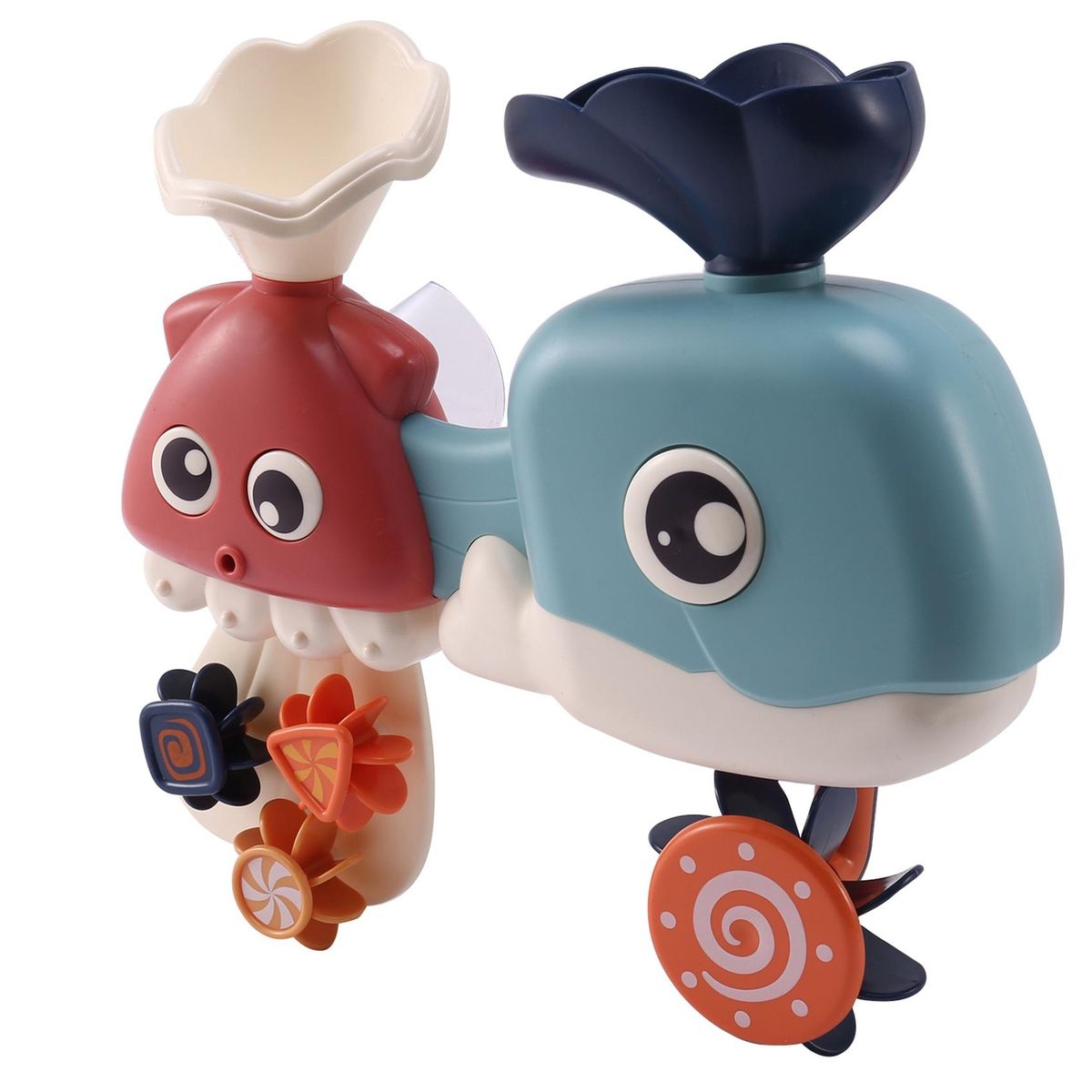 Children'S Bath Water Whale Turn Toy Shower Baby Play Water