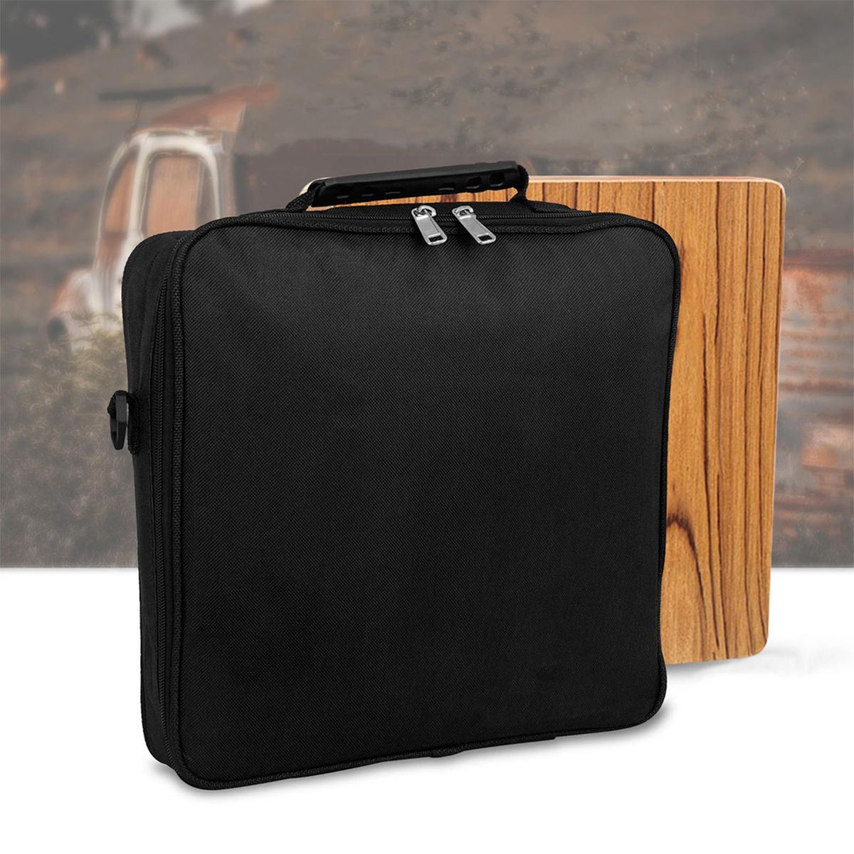 Portable Drum Bag With Shoulder Strap Padded Dustproof