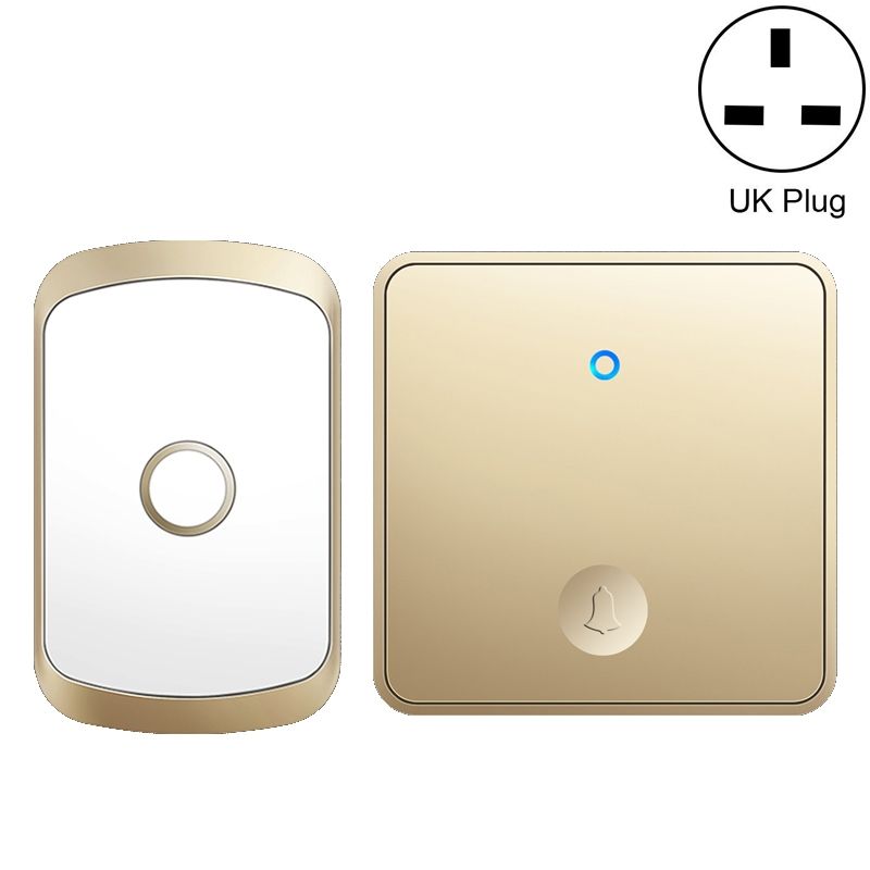 Home Remote Electronic Doorbell, Plug:UK Plug