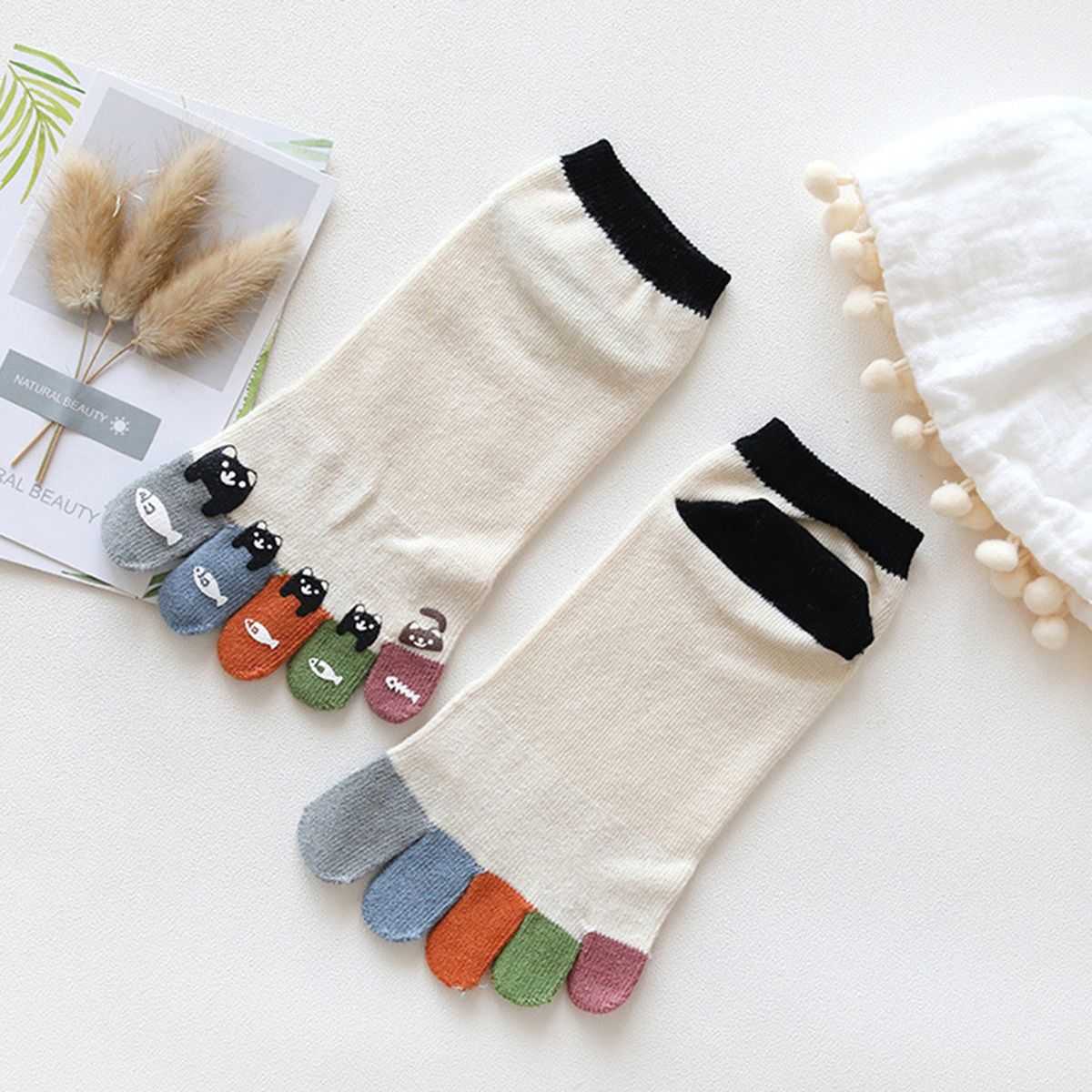 1 Pair Women Socks Summer Unisex Adult Sport Short Socks 1