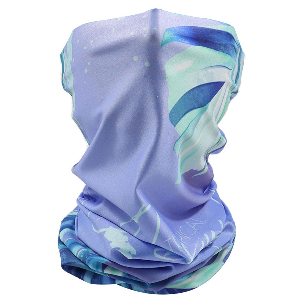 Cycling Face Hood Windproof Dustproof Sunshade-Purple