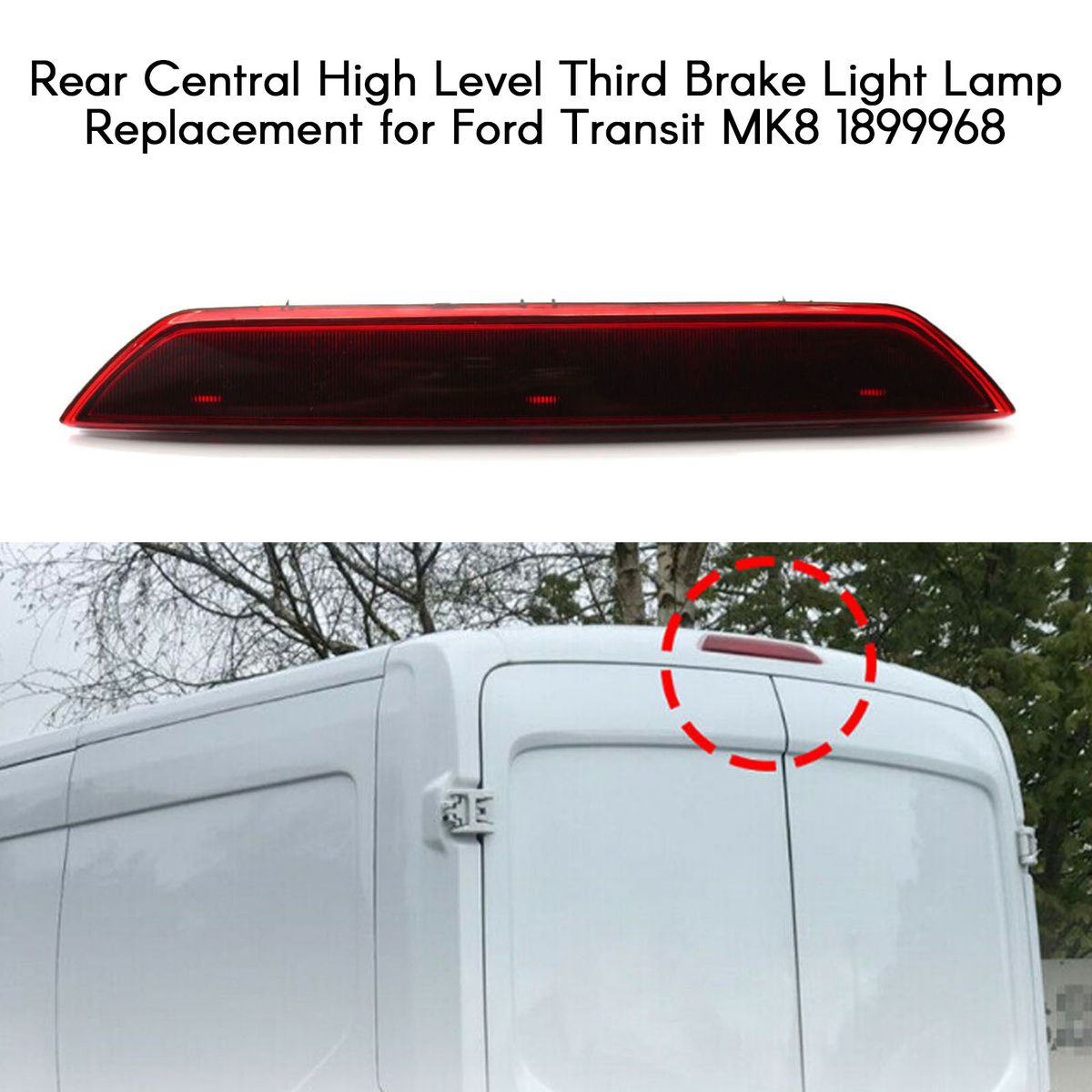 Rear Central High Level Third Brake Light Lamp Replacement