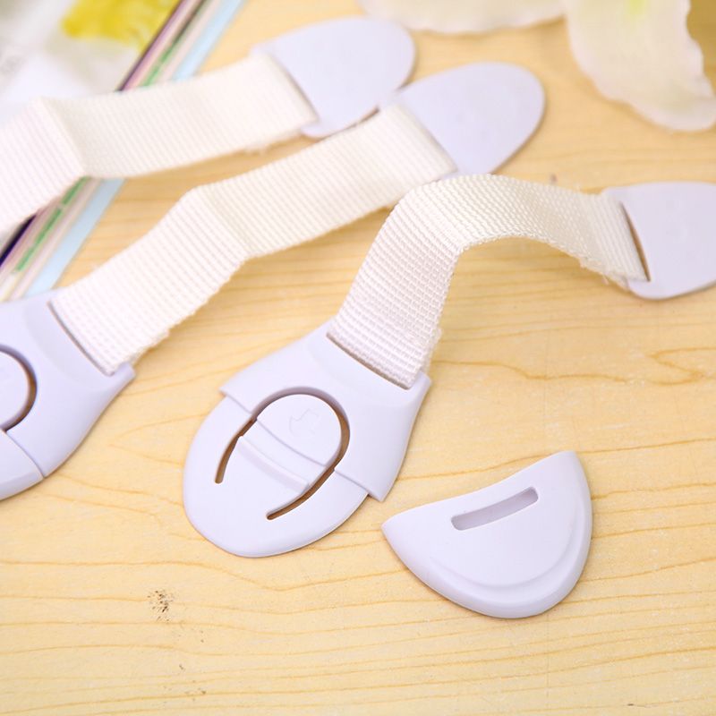 10 Pcs OF Pack New Cabinet Door Drawers Refrigerator Toilet Lengthened Bendy Safety Plastic Locks
