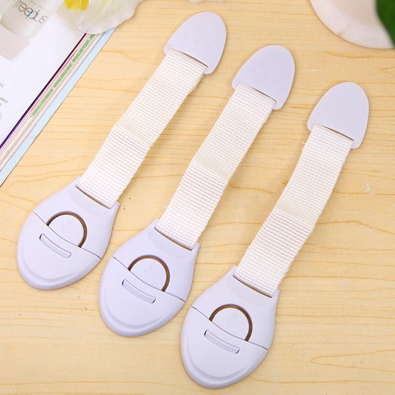 10 Pcs OF Pack New Cabinet Door Drawers Refrigerator Toilet Lengthened Bendy Safety Plastic Locks