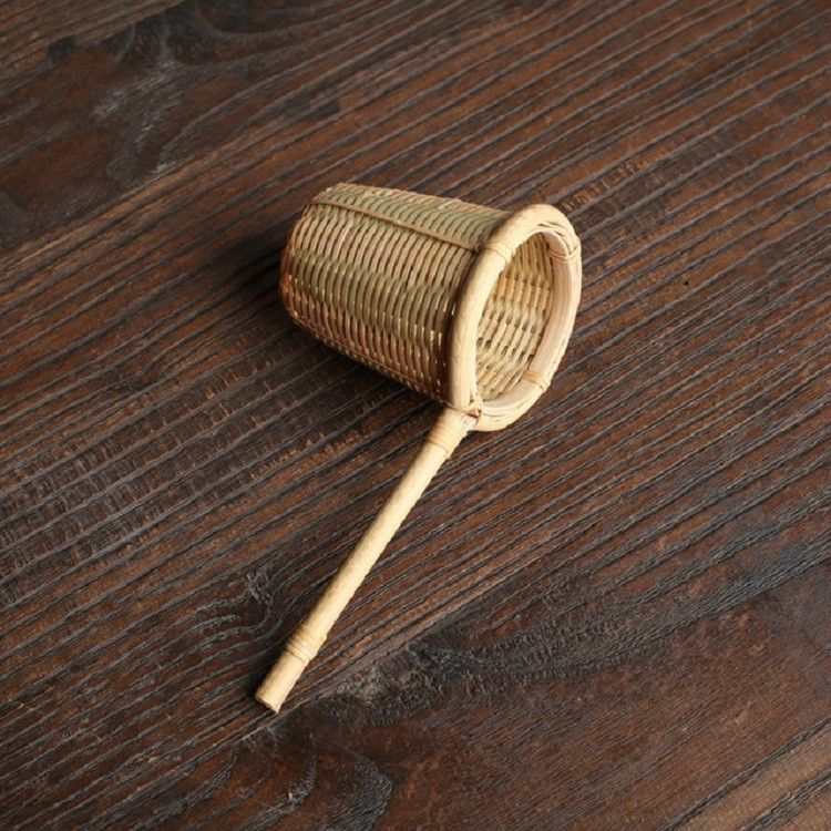 Tea Strainer Bamboo Woven Creative Filte