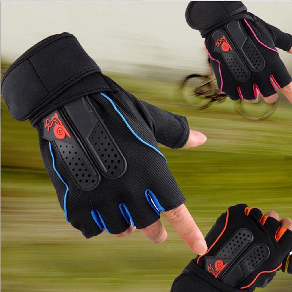 Work Gloves Fitness Exercise Training Gym Gloves Half Finger Weightlifting Gloves Multifunction For Men Women  Blue XL