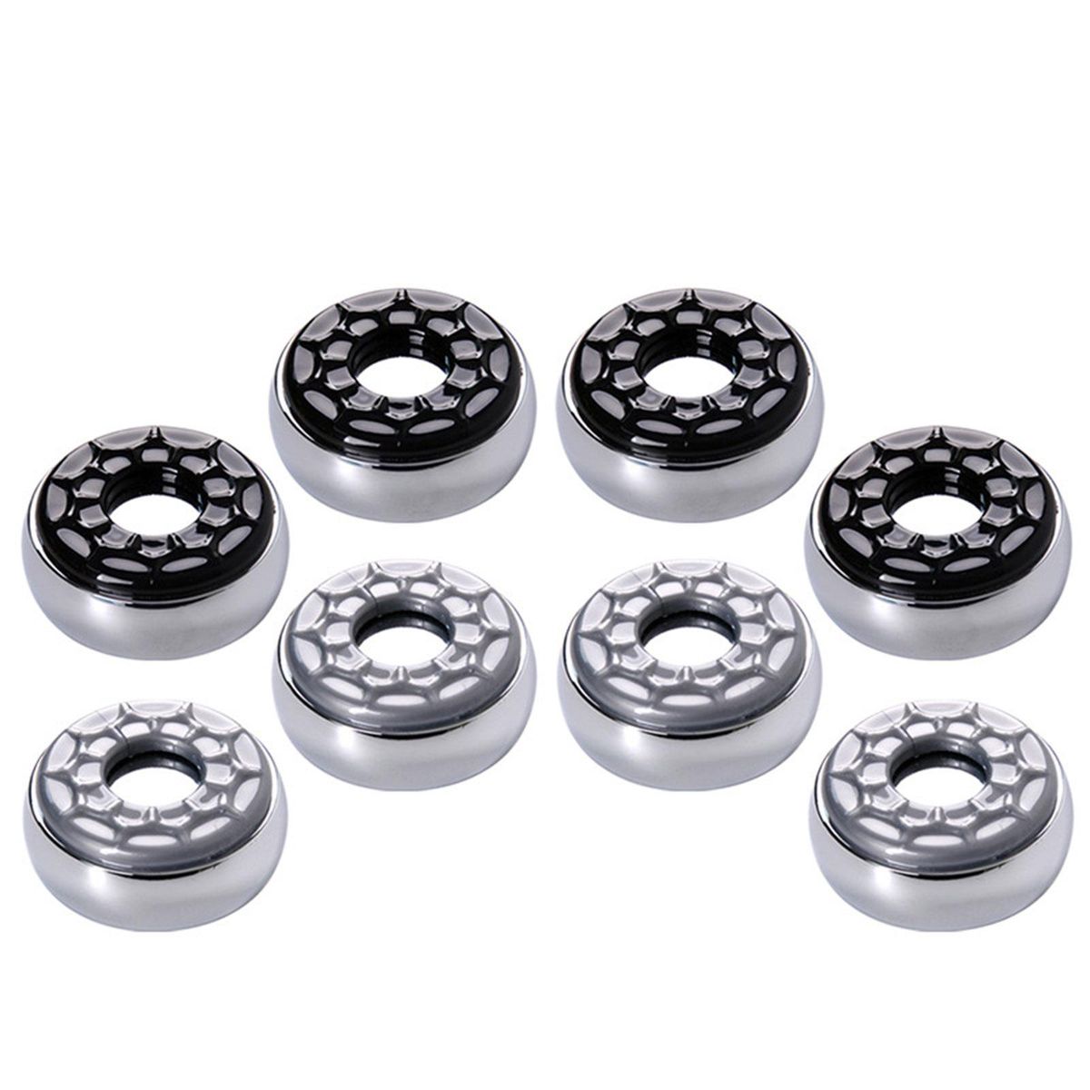 8Pcs Portable Shuffleboard Pucks Replacements For Kids