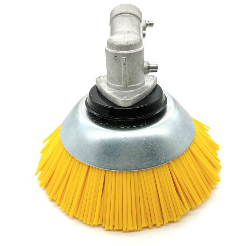 8 Inch Garden Cutter Tool Weed Brush Nylon Wire Lawn Mower Mechinery Trimmer Head GrTrimmer Head Straw Rope Trimming Wheel
