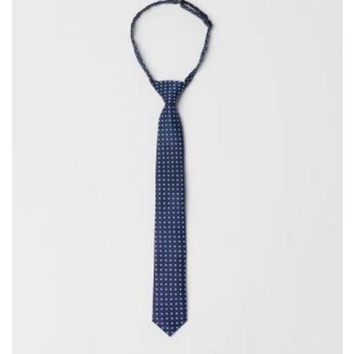 Kid's Formal Shirt With Matching Tie  - White