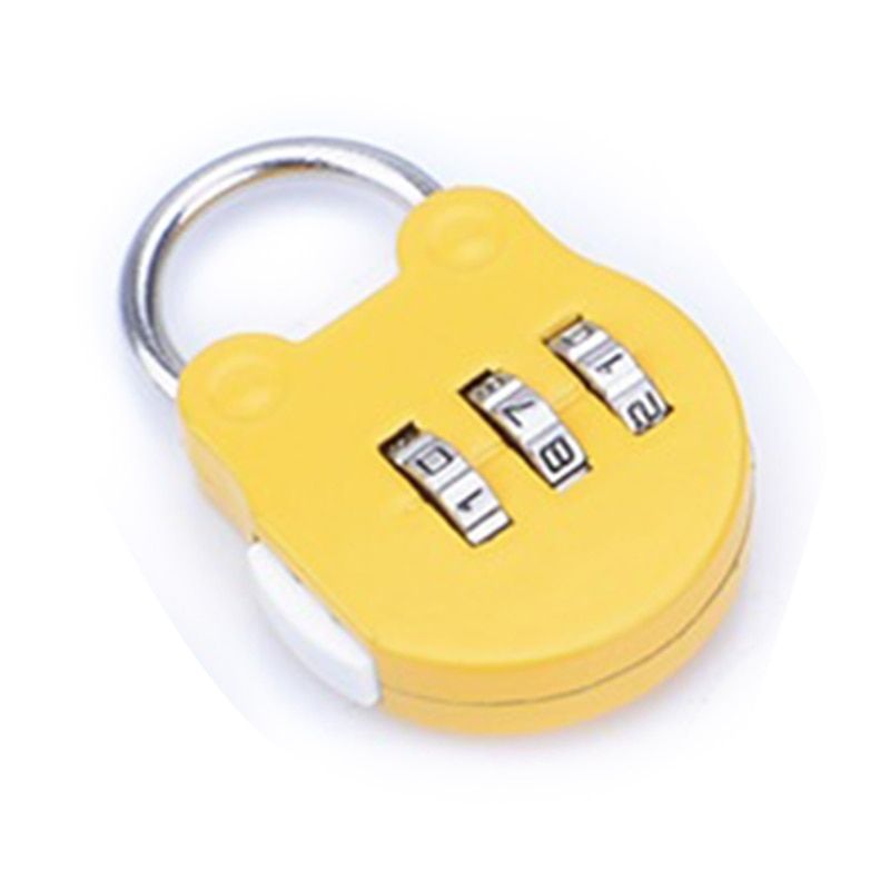 3 Digit Code Combination Padlock Zinc Alloy Security Travel Lock Portable Pas Lock For Backpack Gym School Locker 54DC