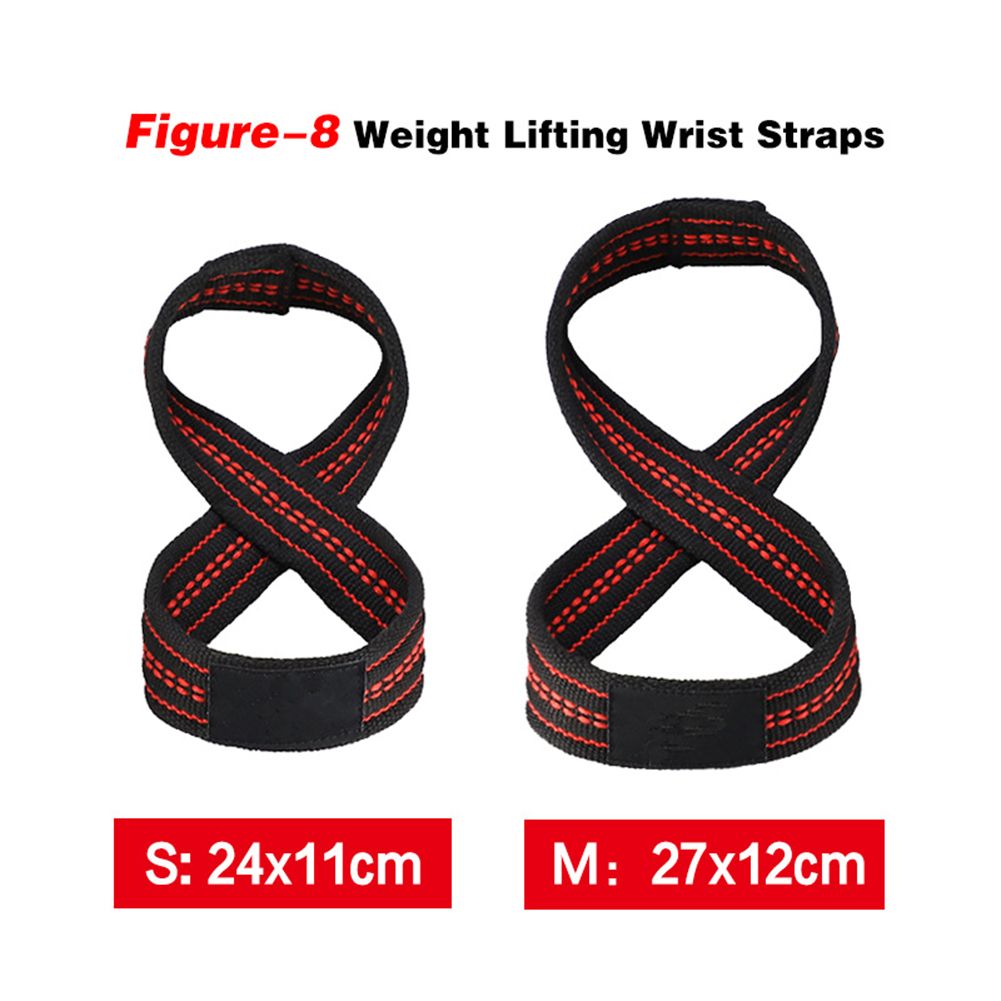 2pcs Weight Lifting Straps Deadlift Wrist Strap Ei