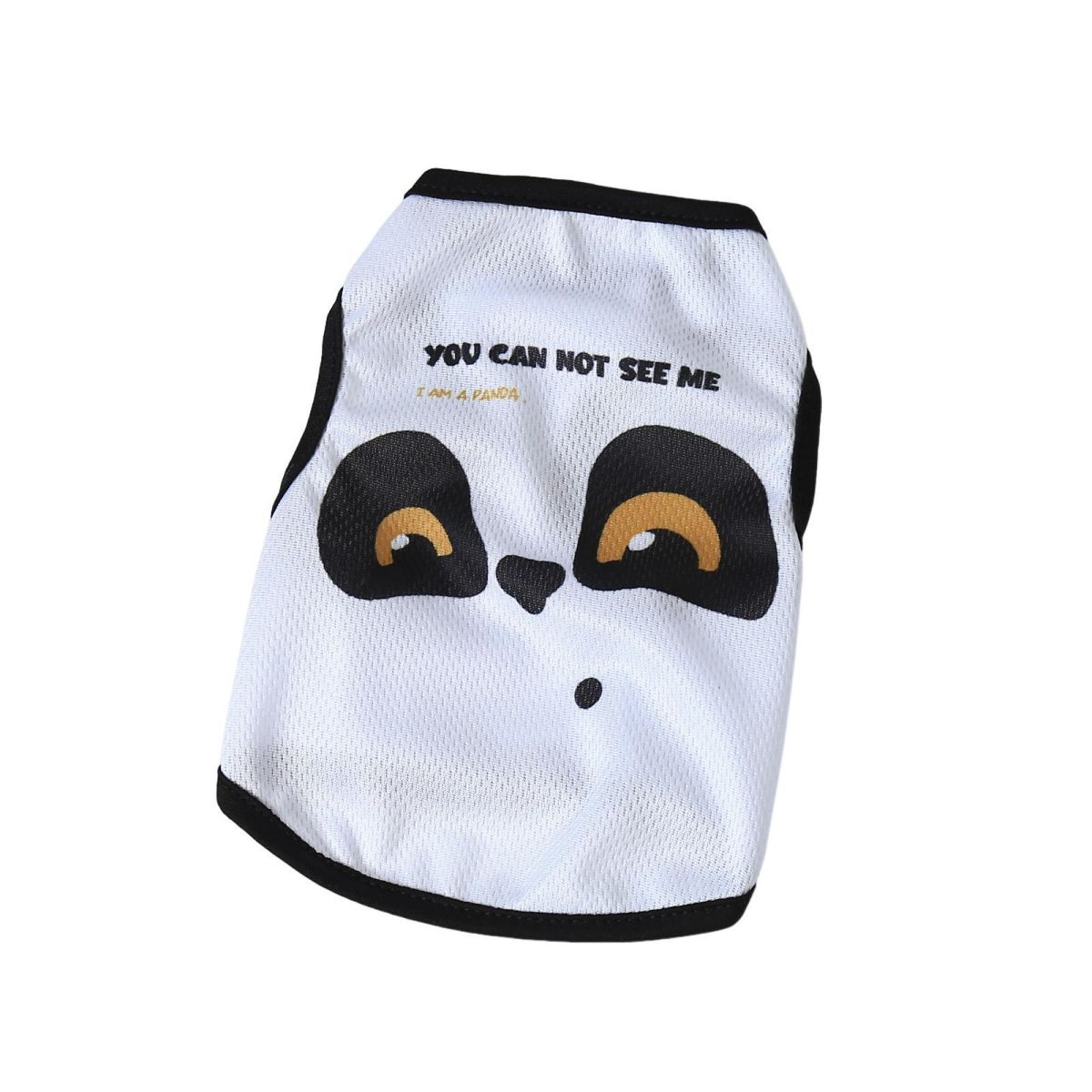 Cat Vest Cartoon Animal Print Pet Dog Cat Shirt Pullover White