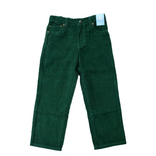 Boys Corduroy Trouser - Green.