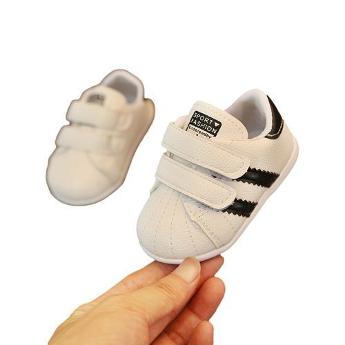 Baby Toddler Shoes Soft Sole Velcro Black