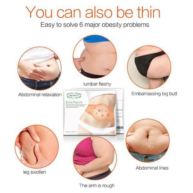 ALIVER Slimming Patch 10PCS Belly Cellulite Burner Stomach