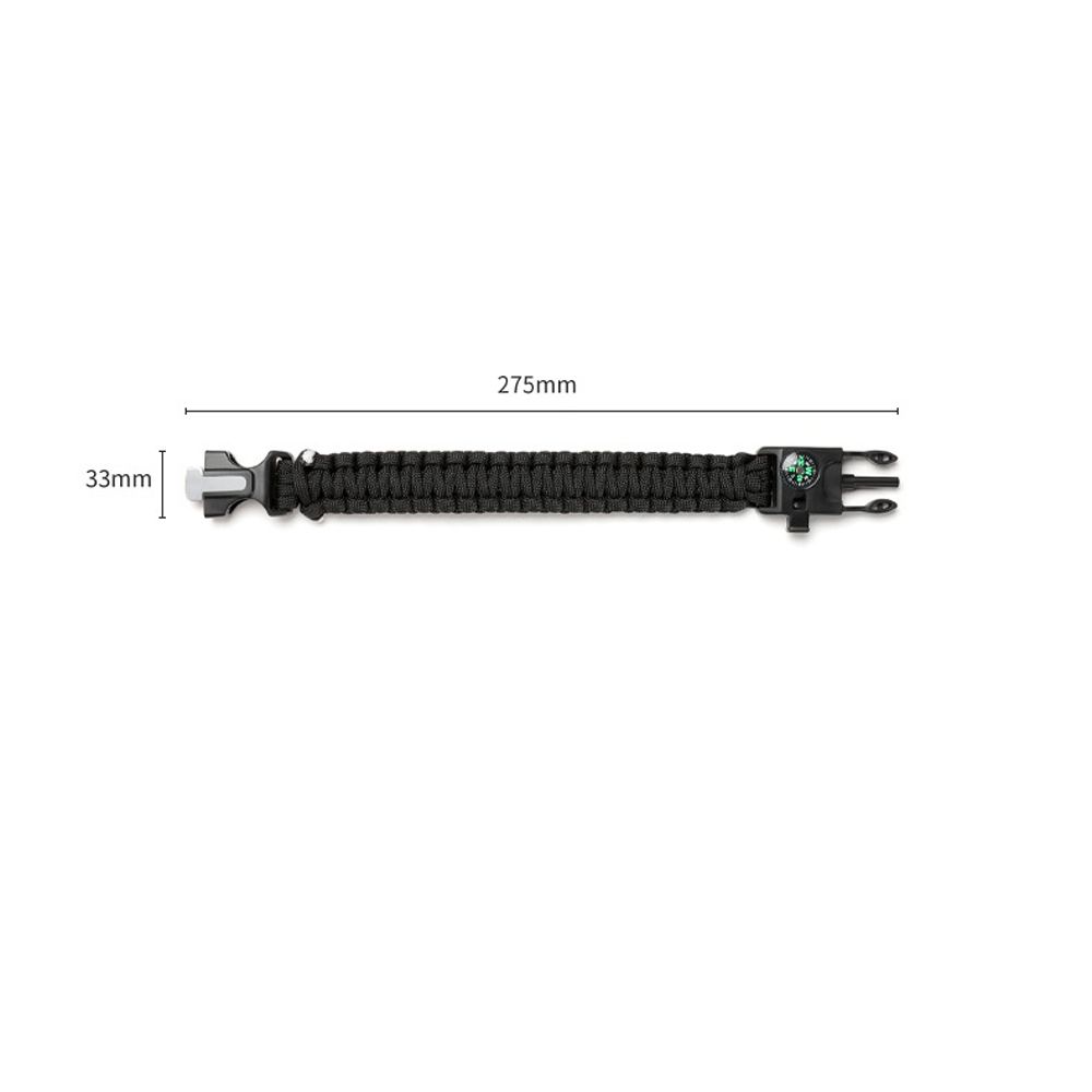 Multi-function Survival Paracord Bracelet Outdoor Camping