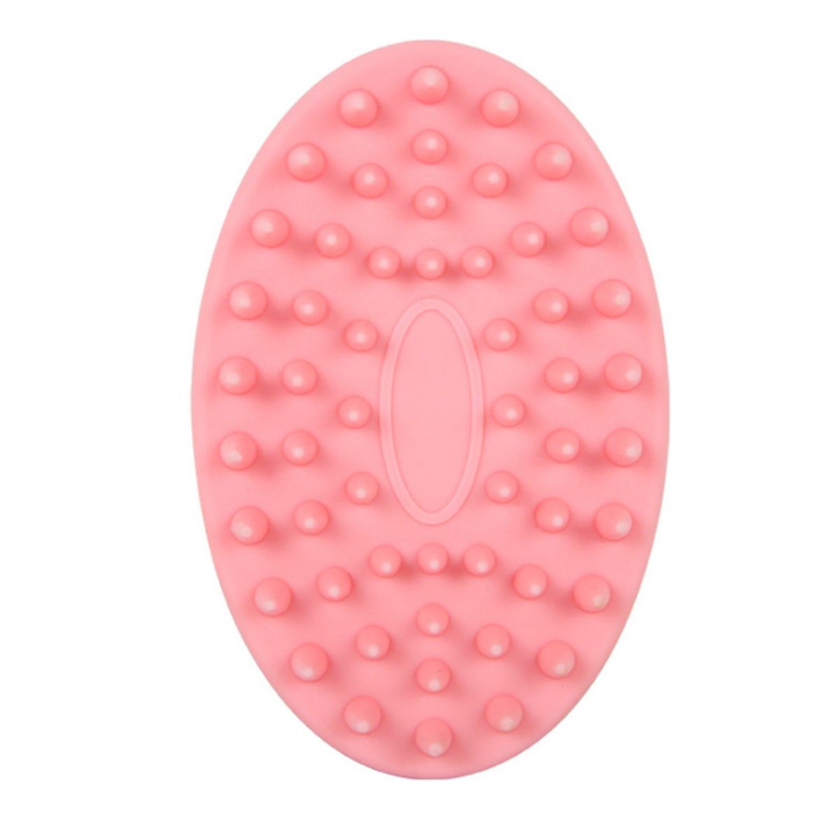 2 In 1 Bath And Shampoo Brush Soft Silicone Body Scrubber
