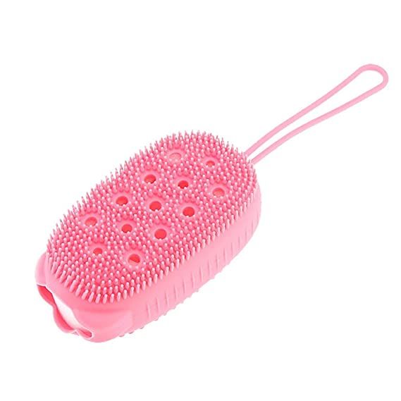 Silicone Beauty Bath Sponge Pink