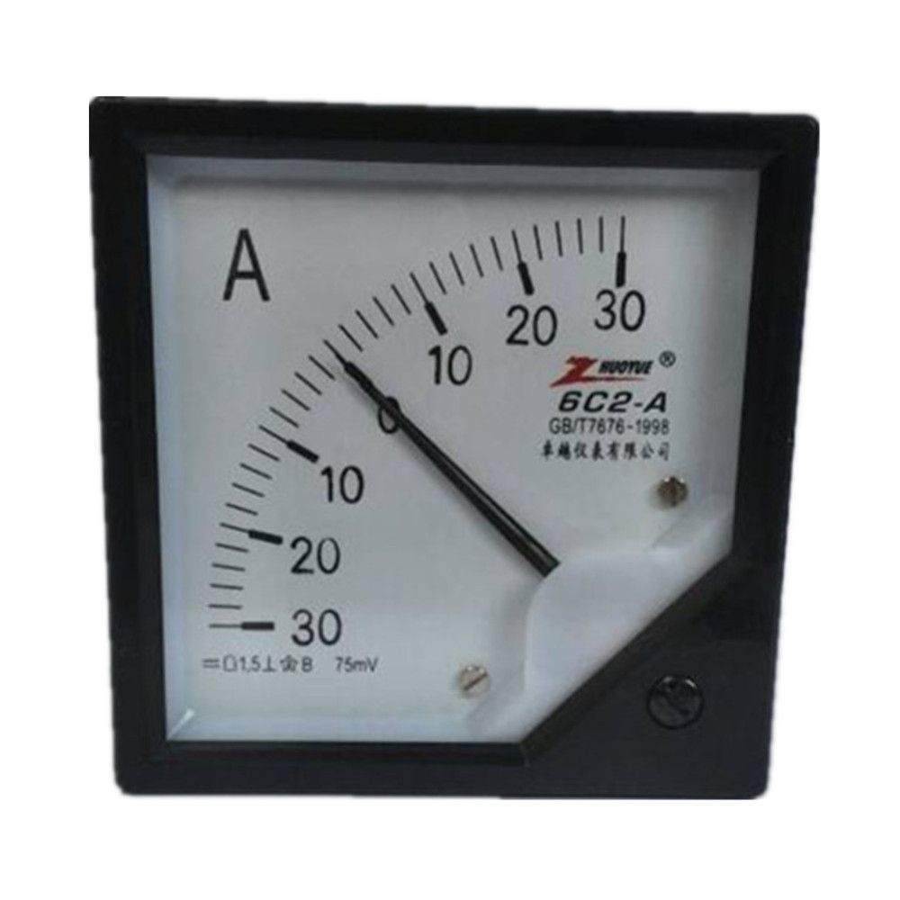 Dc -30a -30a-0-30a 50a Analog Panel Ammeter Amp Am