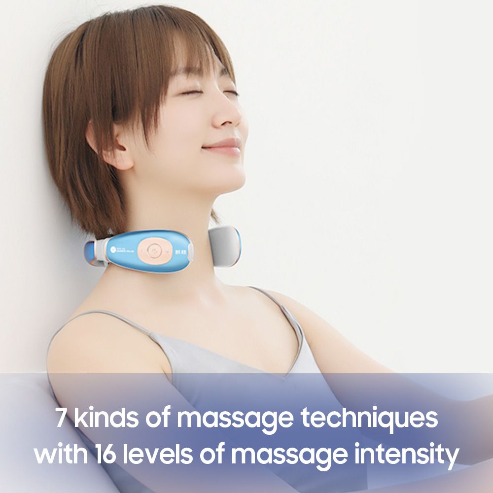 KAISUM Neck Massager Wireless Cervical Spine Pulse Massaging