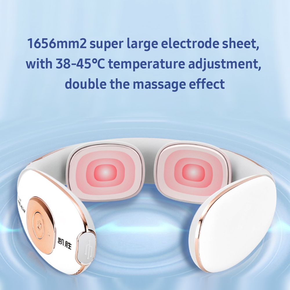 KAISUM Neck Massager Wireless Cervical Spine Pulse Massaging