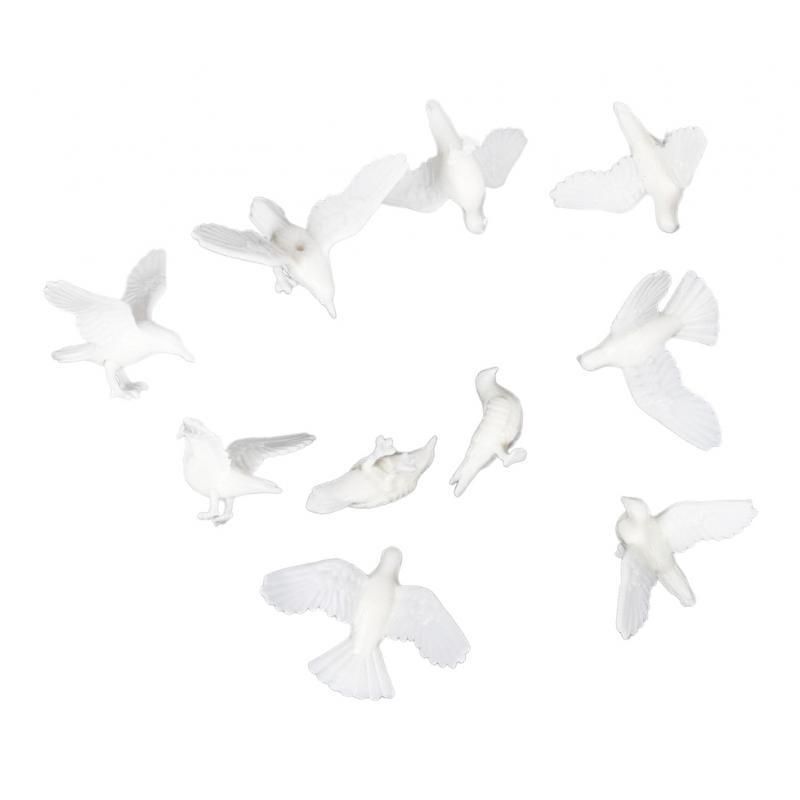 10pc Mini Miniature  Ornament Decor  Animal Crafts Resin
