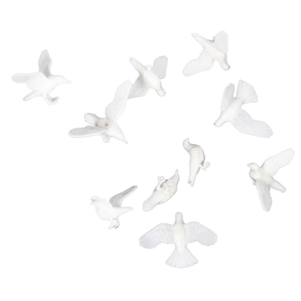 10pc Mini Miniature  Ornament Decor  Animal Crafts Resin